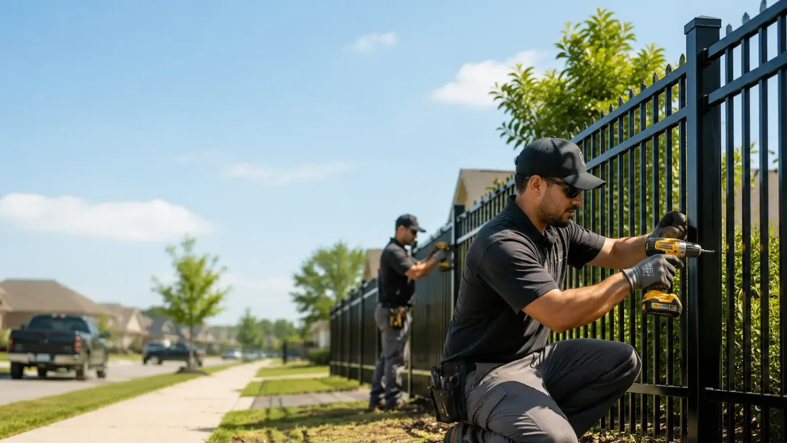 Metal Fence Installation in Little Suamico, WI